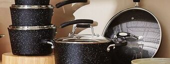 Walmart Starfrit the rock classic or ecocopper 10-piece cookware sets offer