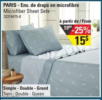 Sushi Shop Microfiber sheet sets offer