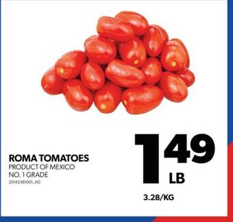Real Canadian Superstore Roma tomatoes offer