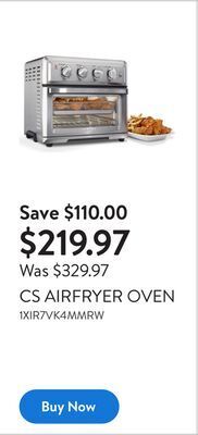 Walmart Cs airfryer oven offer