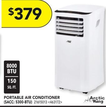 Lowe's Arctic king portable air conditioner offer