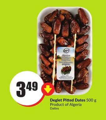 Chalo FreshCo Deglet pitted dates 500 g product of algeria offer