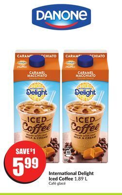 Chalo FreshCo International delight iced coffee 1.89 l offer