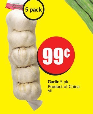Chalo FreshCo Garlic 5 pk product of china offer