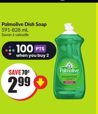 Chalo FreshCo Palmolive dish soap 591-828 ml offer