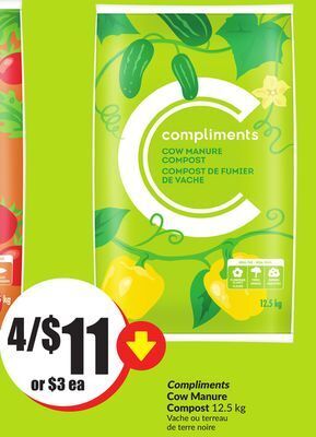 Chalo FreshCo Compliments cow manure compost 12.5 kg offer