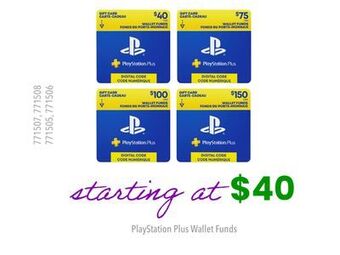 GameStop Playstation plus wallet funds offer