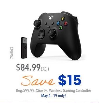 GameStop Xbox pc wireless gaming controller offer