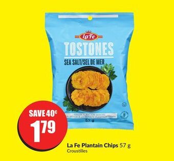 FreshCo La fe plantain chips 57 g offer