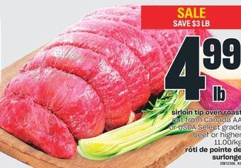 Valu-mart Rôti de pointe de surlonge offer