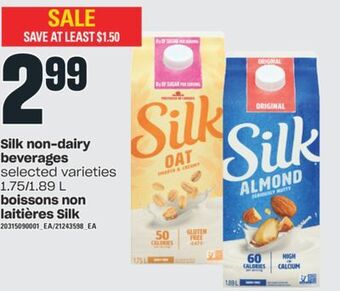 Valu-mart Boissons non laitières silk 1.75/1.89 l offer