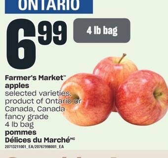 Pommes délices du marché, 4 lb bag