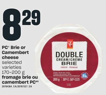 Valu-mart Fromage brie ou camembert pc, 170-200 g offer