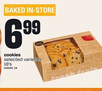 Zehrs Markets Cookies, 18's offer