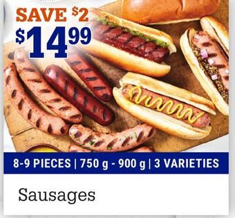 M & M Food Market Sausages offer