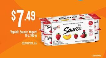 Zehrs Markets Yoplait® source® yogur offer