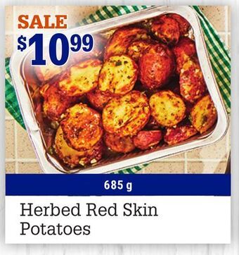M & M Food Market Herbed red skin potatoes offer