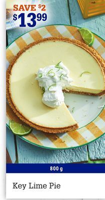 M & M Food Market Key lime pie offer