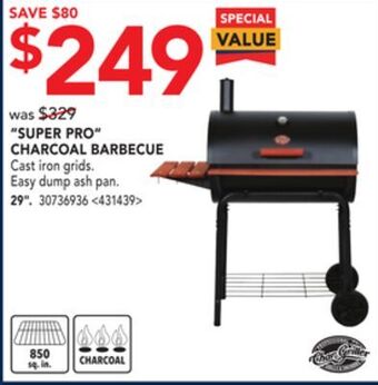 RONA Char-griller super pro charcoal barbecue 29 offer