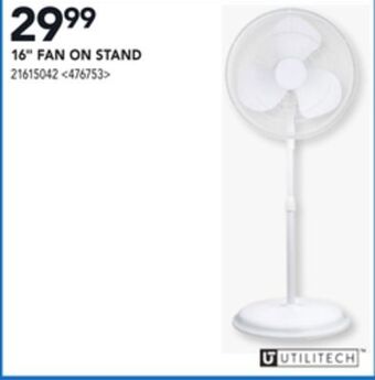 RONA Utilitech 16 fan on stand offer