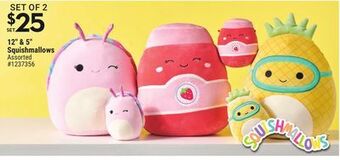 Giant Tiger 12 x 5 squishmallows offer
