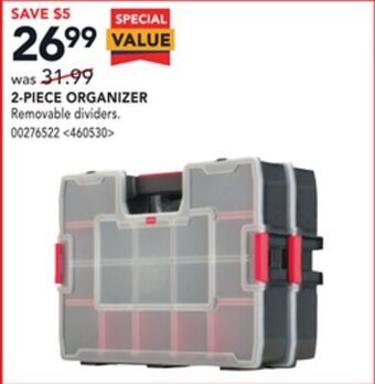 RONA 2-piece organizer offer