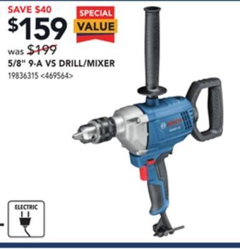 RONA Bosch 5/8 9-a vs drill/mixer offer