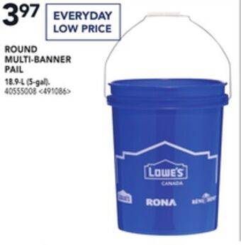 RONA Round multi-banner pail offer