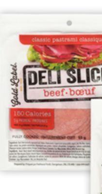 Giant Tiger Gold label deli slice meat offer