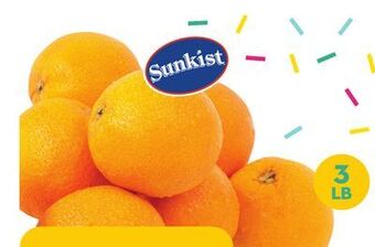 Giant Tiger 3 lb seedless oranges offer