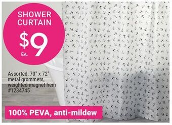 Giant Tiger Shower curtain offer