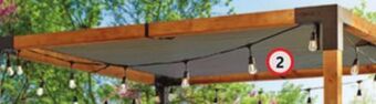 Home Hardware 8' x 8' pergola sunshade offer