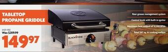Home Hardware Tabletop propane griddle offer