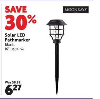Home Hardware Solar led pathmarker offer