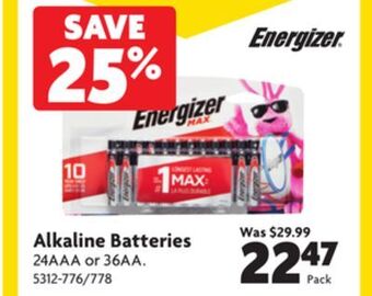 Home Hardware Alkaline batteries offer