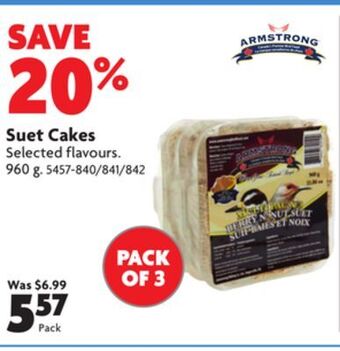Home Hardware Suet cakes offer