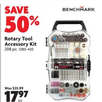 Home Hardware Rotary tool accessory kit offer