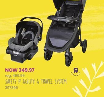 Babies 'R' Us Safety 1st agility 4 travel system offer