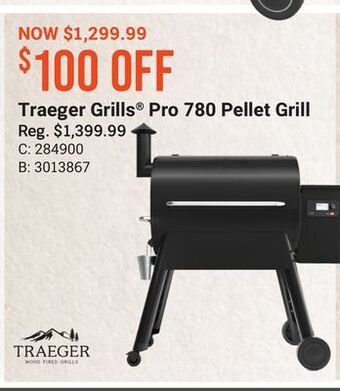 Bass Pro Traeger grills® pro 780 pellet grill offer