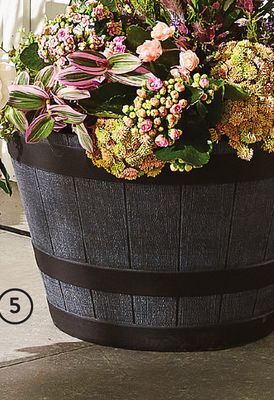 Walmart Hometrends 19 whiskey barrel planter offer