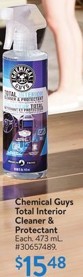 Walmart Chemical guys total interior cleaner & protectant offer