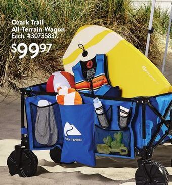 Walmart Ozark trail all-terrain wagon offer