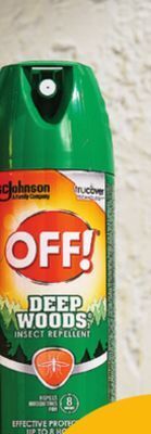 Walmart Off! deep woods insect repellent offer