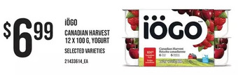 Loblaws Iogo canadian harvest yogurt offer
