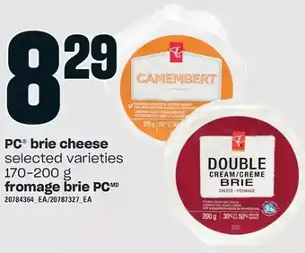 Independent Grocer Pc brie cheese offer