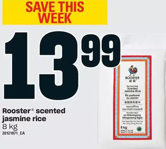 Loblaws Rooster scented jasmine rice offer