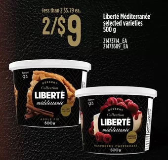 Loblaws Liberté méditerranée offer
