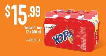 Loblaws Yoplait yop yogurt offer