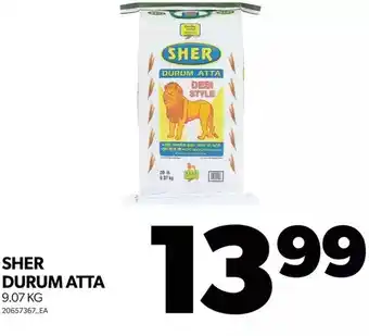 Real Canadian Superstore Sher durum atta offer