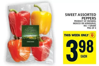 Food Basics Sweet peppers offer